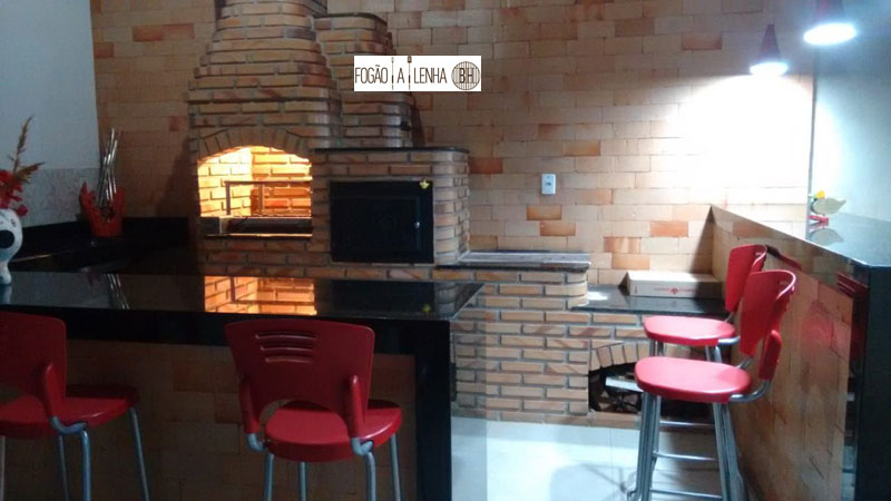 Fogão Forno e Churrasqueira no quintas Coloniais em Contagem