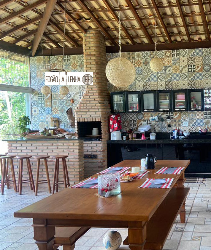 Churrasqueira de Tijolinho a Vista em Suzana Brumadinho